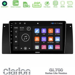 Clarion GL700 Lite Series 8Core Android ClarionOS 2+32GB BMW 5 Series (E39) / X5 (E53) Navigation Multimedia Tablet 9" Με Carplay & Android Auto Clarion GL700 Lite Series 8Core Android ClarionOS 2+32GB BMW 5 Series (E39) / X5 (E53) Navigation Multimedia Tablet 9" Με Carplay & Android Auto