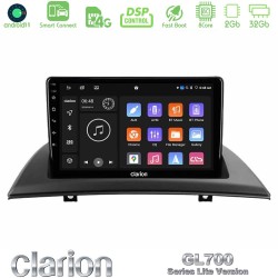 Clarion GL700 Lite Series 8Core Android ClarionOS 2+32GB BMW E83 Navigation Multimedia Tablet 9" Με Carplay & Android Auto Clarion GL700 Lite Series 8Core Android ClarionOS 2+32GB BMW E83 Navigation Multimedia Tablet 9" Με Carplay & Android Auto