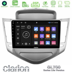 Clarion GL700 Lite Series 8Core Android ClarionOS 2+32GB Chevrolet Cruze 2009-2012 Navigation Multimedia Tablet 9" Με Carplay & Android Auto Clarion GL700 Lite Series 8Core Android ClarionOS 2+32GB Chevrolet Cruze 2009-2012 Navigation Multimedia Tablet 9" Με Carplay & Android Auto
