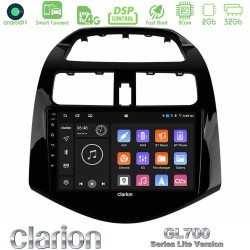 Clarion GL700 Lite Series 8Core Android ClarionOS 2+32GB Chevrolet Spark 2009-2015 Navigation Multimedia Tablet 9" Με Carplay & Android Auto Clarion GL700 Lite Series 8Core Android ClarionOS 2+32GB Chevrolet Spark 2009-2015 Navigation Multimedia Tablet 9" Με Carplay & Android Auto