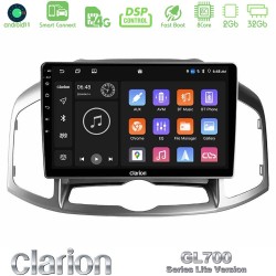 Clarion GL700 Lite Series 8Core Android ClarionOS 2+32GB Chevrolet Captiva 2012-2016 Navigation Multimedia Tablet 10" Με Carplay & Android Auto Clarion GL700 Lite Series 8Core Android ClarionOS 2+32GB Chevrolet Captiva 2012-2016 Navigation Multimedia Tablet 10" Με Carplay & Android Auto