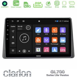 Clarion GL700 Lite Series 8Core Android ClarionOS 2+32GB Dacia Duster 2019-> Navigation Multimedia Tablet 10" Με Carplay & Android Auto Clarion GL700 Lite Series 8Core Android ClarionOS 2+32GB Dacia Duster 2019-> Navigation Multimedia Tablet 10" Με Carplay & Android Auto