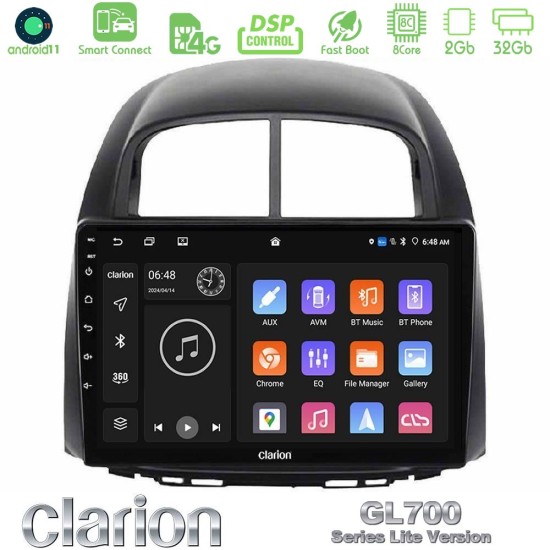 Clarion GL700 Lite Series 8Core Android ClarionOS 2+32GB Daihatsu Sirion/Subaru Justy Navigation Multimedia Tablet 10" Με Carplay & Android Auto Clarion GL700 Lite Series 8Core Android ClarionOS 2+32GB Daihatsu Sirion/Subaru Justy Navigation Multimedia Tablet 10" Με Carplay & Android Auto