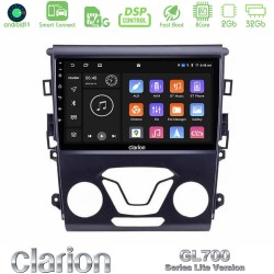 Clarion GL700 Lite Series 8Core Android ClarionOS 2+32GB Ford Mondeo 2014-2017 Navigation Multimedia Tablet 9" Με Carplay & Android Auto