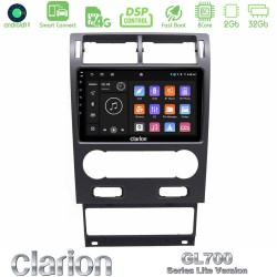 Clarion GL700 Lite Series 8Core Android ClarionOS 2+32GB Ford Mondeo 2004-2007 Navigation Multimedia Tablet 9" Με Carplay & Android Auto