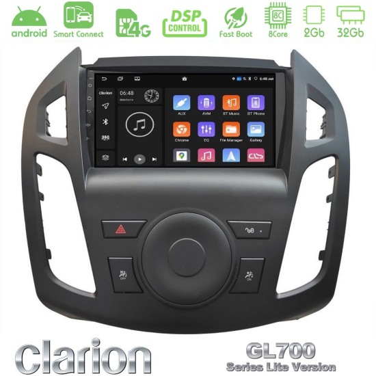 Clarion GL700 Lite Series 8Core Android ClarionOS 2+32GB Ford Transit Connect Navigation Multimedia Tablet 9" Με Carplay & Android Auto Clarion GL700 Lite Series 8Core Android ClarionOS 2+32GB Ford Transit Connect Navigation Multimedia Tablet 9" Με Carplay & Android Auto