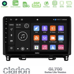 Clarion GL700 Lite Series 8Core Android ClarionOS 2+32GB Honda Jazz 2021-2025 Navigation Multimedia Tablet 9" Με Carplay & Android Auto