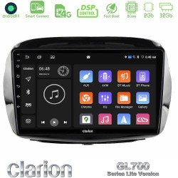 Clarion GL700 Lite Series 8Core Android ClarionOS 2+32GB Honda FR-V 2004-2009 Navigation Multimedia Tablet 10" Με Carplay & Android Auto