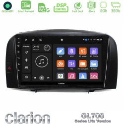 Clarion GL700 Lite Series 8Core Android ClarionOS 2+32GB Hyundai Sonata 2005-2009 Navigation Multimedia Tablet 10" Με Carplay & Android Auto