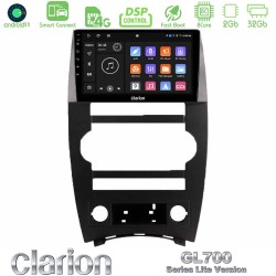 Clarion GL700 Lite Series 8Core Android ClarionOS 2+32GB Jeep Commander 2007-2008 Navigation Multimedia Tablet 9" Με Carplay & Android Auto Clarion GL700 Lite Series 8Core Android ClarionOS 2+32GB Jeep Commander 2007-2008 Navigation Multimedia Tablet 9" Με Carplay & Android Auto