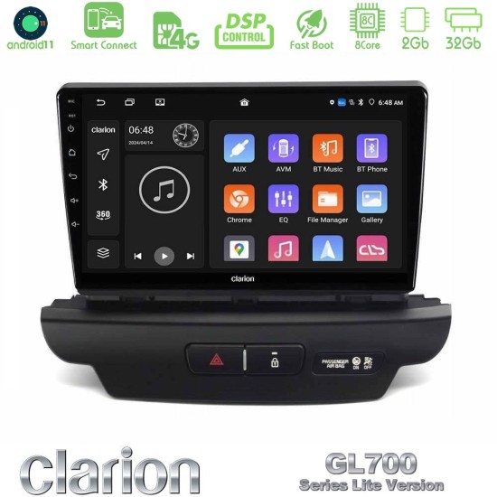 Clarion GL700 Lite Series 8Core Android ClarionOS 2+32GB Kia Ceed 2018-2023 Navigation Multimedia Tablet 9" Με Carplay & Android Auto (Low Version) Clarion GL700 Lite Series 8Core Android ClarionOS 2+32GB Kia Ceed 2018-2023 Navigation Multimedia Tablet 9" Με Carplay & Android Auto (Low Version)
