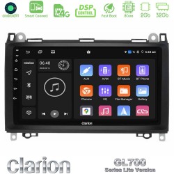 Clarion GL700 Lite Series 8Core Android ClarionOS 2+32GB Mercedes A/B/Vito/Sprinter Class Navigation Multimedia Tablet 9" Με Carplay & Android Auto Clarion GL700 Lite Series 8Core Android ClarionOS 2+32GB Mercedes A/B/Vito/Sprinter Class Navigation Multimedia Tablet 9" Με Carplay & Android Auto