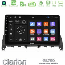 Clarion GL700 Lite Series 8Core Android ClarionOS 2+32GB Mercedes C-Class W204 2008-2011 Navigation Multimedia Tablet 9" Με Carplay & Android Auto Clarion GL700 Lite Series 8Core Android ClarionOS 2+32GB Mercedes C-Class W204 2008-2011 Navigation Multimedia Tablet 9" Με Carplay & Android Auto