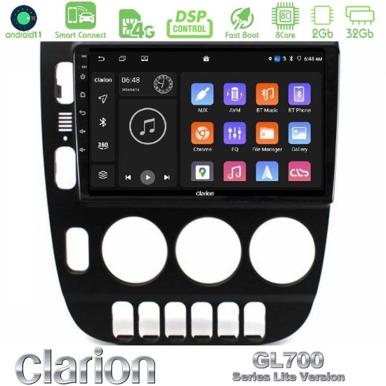 Clarion GL700 Lite Series 8Core Android ClarionOS 2+32GB Mercedes ML Class (W163) 1998-2005 Navigation Multimedia Tablet 9" Με Carplay & Android Auto Clarion GL700 Lite Series 8Core Android ClarionOS 2+32GB Mercedes ML Class (W163) 1998-2005 Navigation Multimedia Tablet 9" Με Carplay & Android Auto