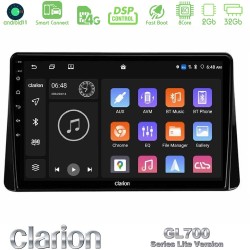 Clarion GL700 Lite Series 8Core Android ClarionOS 2+32GB Mitsubishi Eclipse Cross 2018-2023 Navigation Multimedia Tablet 9" Με Carplay & Android Auto