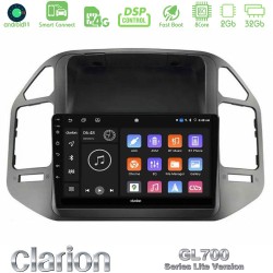 Clarion GL700 Lite Series 8Core Android ClarionOS 2+32GB Mitsubishi Pajero 2002-2006 Navigation Multimedia Tablet 9" Με Carplay & Android Auto