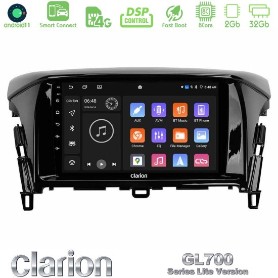 Clarion GL700 Lite Series 8Core Android ClarionOS 2+32GB Mitsubishi Eclipse Cross Navigation Multimedia Tablet 9" Με Carplay & Android Auto Clarion GL700 Lite Series 8Core Android ClarionOS 2+32GB Mitsubishi Eclipse Cross Navigation Multimedia Tablet 9" Με Carplay & Android Auto
