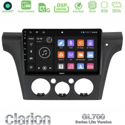 Clarion GL700 Lite Series 8Core Android ClarionOS 2+32GB Mitsubishi Outlander 2002 – 2007 Navigation Multimedia Tablet 10" Με Carplay & Android Auto