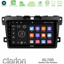 Clarion GL700 Lite Series 8Core Android ClarionOS 2+32GB Mazda CX-7 2007-2011 Navigation Multimedia Tablet 9" Με Carplay & Android Auto Clarion GL700 Lite Series 8Core Android ClarionOS 2+32GB Mazda CX-7 2007-2011 Navigation Multimedia Tablet 9" Με Carplay & Android Auto