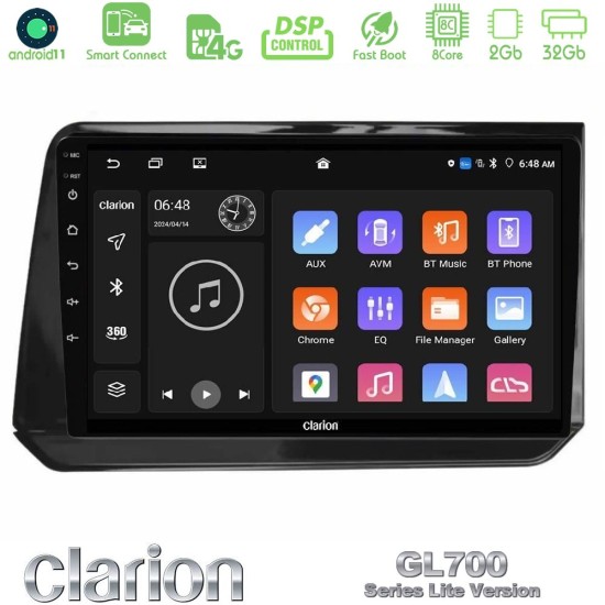 Clarion GL700 Lite Series 8Core Android ClarionOS 2+32GB Nissan Note 2021-2026 RHD Navigation Multimedia Tablet 10" Με Carplay & Android Auto Clarion GL700 Lite Series 8Core Android ClarionOS 2+32GB Nissan Note 2021-2026 RHD Navigation Multimedia Tablet 10" Με Carplay & Android Auto
