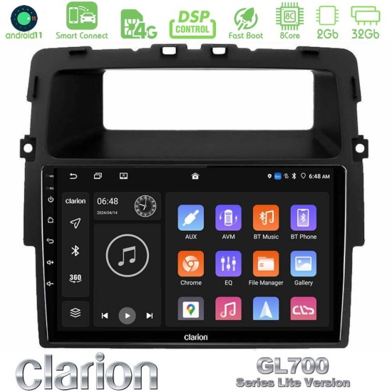 Clarion GL700 Lite Series 8Core Android ClarionOS 2+32GB Renault/Nissan/Opel Navigation Multimedia Tablet 10" Με Carplay & Android Auto Clarion GL700 Lite Series 8Core Android ClarionOS 2+32GB Renault/Nissan/Opel Navigation Multimedia Tablet 10" Με Carplay & Android Auto