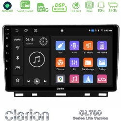 Clarion GL700 Lite Series 8Core Android ClarionOS 2+32GB Renault Clio 5 2020-2025 Navigation Multimedia Tablet 9" Με Carplay & Android Auto Clarion GL700 Lite Series 8Core Android ClarionOS 2+32GB Renault Clio 5 2020-2025 Navigation Multimedia Tablet 9" Με Carplay & Android Auto