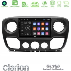 Clarion GL700 Lite Series 8Core Android ClarionOS 2+32GB Renault/Nissan/Opel Navigation Multimedia Tablet 10" Με Carplay & Android Auto Clarion GL700 Lite Series 8Core Android ClarionOS 2+32GB Renault/Nissan/Opel Navigation Multimedia Tablet 10" Με Carplay & Android Auto