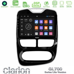 Clarion GL700 Lite Series 8Core Android ClarionOS 2+32GB Renault Clio 2012-2016 Navigation Multimedia Tablet 9" Με Carplay & Android Auto Clarion GL700 Lite Series 8Core Android ClarionOS 2+32GB Renault Clio 2012-2016 Navigation Multimedia Tablet 9" Με Carplay & Android Auto
