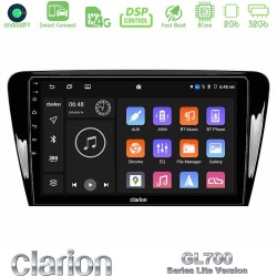 Clarion GL700 Lite Series 8Core Android ClarionOS 2+32GB Skoda Octavia 7 Navigation Multimedia Tablet 10" Με Carplay & Android Auto Clarion GL700 Lite Series 8Core Android ClarionOS 2+32GB Skoda Octavia 7 Navigation Multimedia Tablet 10" Με Carplay & Android Auto