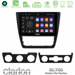 Clarion GL700 Lite Series 8Core Android ClarionOS 2+32GB Skoda Yeti 2009-> Navigation Multimedia Tablet 10" Με Carplay & Android Auto Clarion GL700 Lite Series 8Core Android ClarionOS 2+32GB Skoda Yeti 2009-> Navigation Multimedia Tablet 10" Με Carplay & Android Auto