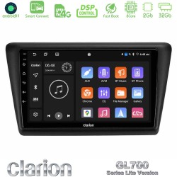 Clarion GL700 Lite Series 8Core Android ClarionOS 2+32GB Skoda Rapid 2013-2017 Navigation Multimedia Tablet 9" Με Carplay & Android Auto Clarion GL700 Lite Series 8Core Android ClarionOS 2+32GB Skoda Rapid 2013-2017 Navigation Multimedia Tablet 9" Με Carplay & Android Auto
