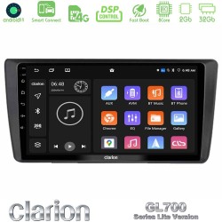 Clarion GL700 Lite Series Skoda Octavia 2004-2012 8Core Android ClarionOS 2+32GB Navigation Multimedia Tablet 9" Με Carplay & Android Auto