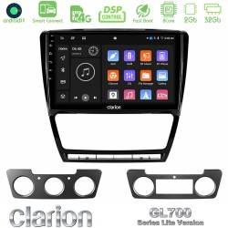 Clarion GL700 Lite Series 8Core Android ClarionOS 2+32GB Skoda Octavia 5 Navigation Multimedia Tablet 10" Με Carplay & Android Auto Clarion GL700 Lite Series 8Core Android ClarionOS 2+32GB Skoda Octavia 5 Navigation Multimedia Tablet 10" Με Carplay & Android Auto