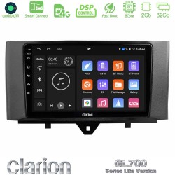 Clarion GL700 Lite Series 8Core Android ClarionOS 2+32GB Smart 451 Facelift Navigation Multimedia Tablet 9" Με Carplay & Android Auto Clarion GL700 Lite Series 8Core Android ClarionOS 2+32GB Smart 451 Facelift Navigation Multimedia Tablet 9" Με Carplay & Android Auto