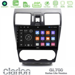Clarion GL700 Lite Series 8Core Android ClarionOS 2+32GB Subaru Forester 2015-2018 Navigation Multimedia Tablet 9" Με Carplay & Android Auto