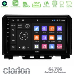 Clarion GL700 Lite Series 8Core Android ClarionOS 2+32GB Suzuki Jimny 2018-2022 Navigation Multimedia Tablet 9" Με Carplay & Android Auto