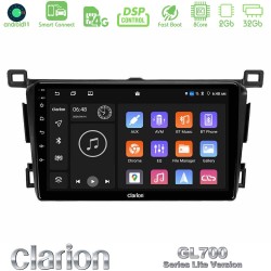Clarion GL700 Lite Series 8Core Android ClarionOS 2+32GB Toyota RAV4 2013-2018 Navigation Multimedia Tablet 9" Με Carplay & Android Auto