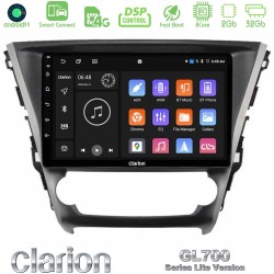 Clarion GL700 Lite Series 8Core Android ClarionOS 2+32GB Toyota Avensis 2015-2018 Navigation Multimedia Tablet 9" Με Carplay & Android Auto