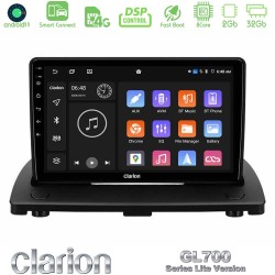 Clarion GL700 Lite Series 8Core Android ClarionOS 2+32GB Volvo XC90 2006-2014 Navigation Multimedia Tablet 9" Με Carplay & Android Auto