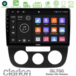 Clarion GL700 Lite Series 8Core Android ClarionOS 2+32GB VW Jetta Navigation Multimedia Tablet 10" Με Carplay & Android Auto