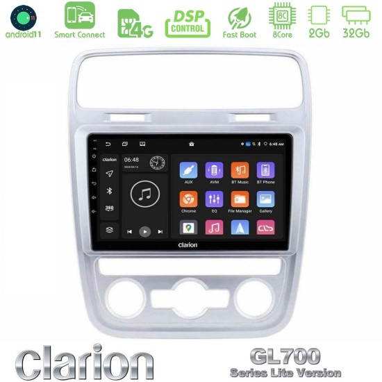 Clarion GL700 Lite Series 8Core Android ClarionOS 2+32GB VW Scirocco 2014 – 2017 Navigation Multimedia Tablet 9" Με Carplay & Android Auto