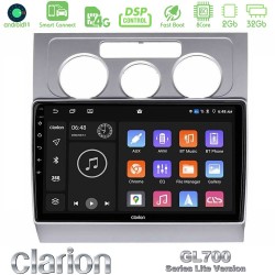 Clarion GL700 Lite Series 8Core Android ClarionOS 2+32GB VW Touran 2003-2011 Navigation Multimedia Tablet 10" Με Carplay & Android Auto