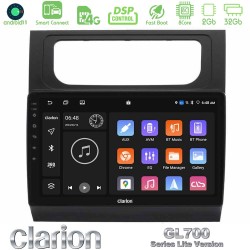 Clarion GL700 Lite Series 8Core Android ClarionOS 2+32GB VW Touran 2011-2015 Navigation Multimedia Tablet 10" Με Carplay & Android Auto
