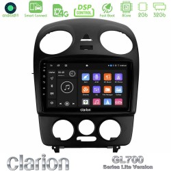 Clarion GL700 Lite Series 8Core Android ClarionOS 2+32GB VW Beetle Navigation Multimedia Tablet 9" Με Carplay & Android Auto