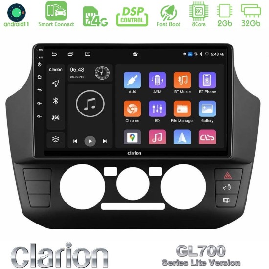 Clarion GL700 Lite Series 8Core Android ClarionOS 2+32GB VW Up/Skoda Citigo/Seat Mii Navigation Multimedia Tablet 9" Με Carplay & Android Auto Clarion GL700 Lite Series 8Core Android ClarionOS 2+32GB VW Up/Skoda Citigo/Seat Mii Navigation Multimedia Tablet 9" Με Carplay & Android Auto
