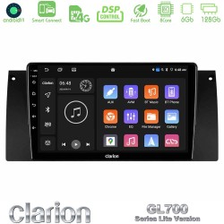 Clarion GL700 Lite Series 8Core Android ClarionOS 6+128GB BMW 5 Series (E39) / X5 (E53) Navigation Multimedia Tablet 9" Με Carplay & Android Auto