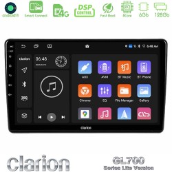 Clarion GL700 Lite Series 8Core Android ClarionOS 6+128GB Peugeot Partner / Citroen Berlingo 2008-2018 Navigation Multimedia Tablet 9" Με Carplay & Android Auto