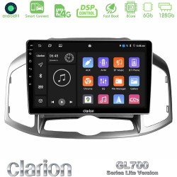 Clarion GL700 Lite Series 8Core Android ClarionOS 6+128GB Chevrolet Captiva 2012-2016 Navigation Multimedia Tablet 10" Με Carplay & Android Auto
