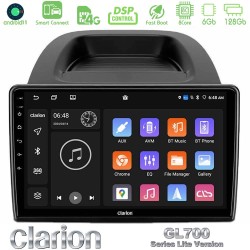 Clarion GL700 Lite Series 8Core Android ClarionOS 6+128GB Ford Ecosport 2018-2020 Navigation Multimedia Tablet 10" Με Carplay & Android Auto Clarion GL700 Lite Series 8Core Android ClarionOS 6+128GB Ford Ecosport 2018-2020 Navigation Multimedia Tablet 10" Με Carplay & Android Auto