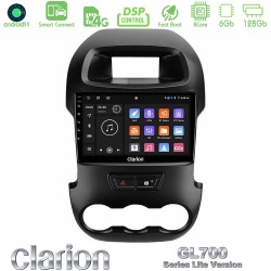 Clarion GL700 Lite Series 8Core Android ClarionOS 6+128GB Ford Ranger 2012-2016 Navigation Multimedia Tablet 9" Με Carplay & Android Auto Clarion GL700 Lite Series 8Core Android ClarionOS 6+128GB Ford Ranger 2012-2016 Navigation Multimedia Tablet 9" Με Carplay & Android Auto